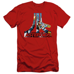 Atari Asteroids Atari - Men's Slim Fit T-Shirt Men's Slim Fit T-Shirt Atari   