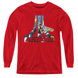 Atari Asteroids Atari - Youth Long Sleeve T-Shirt Youth Long Sleeve T-Shirt Atari   
