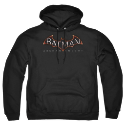 Batman - Arkham  Logo - Pullover Hoodie Pullover Hoodie Batman   