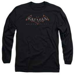 Batman - Arkham  Logo - Men's Long Sleeve T-Shirt Men's Long Sleeve T-Shirt Batman   