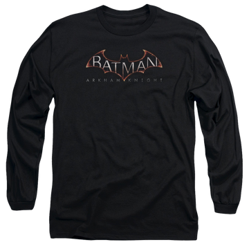 Batman - Arkham  Logo - Men's Long Sleeve T-Shirt Men's Long Sleeve T-Shirt Batman   