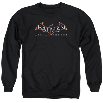 Batman - Arkham  Logo - Men's Crewneck Sweatshirt Men's Crewneck Sweatshirt Batman   