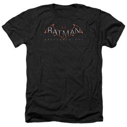 Batman - Arkham  Logo - Men's Heather T-Shirt Men's Heather T-Shirt Batman   