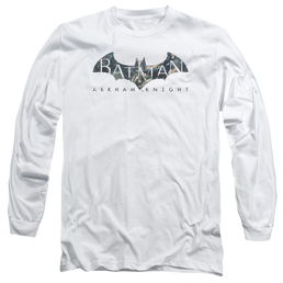 Batman - Arkham Descending Logo - Men's Long Sleeve T-Shirt Men's Long Sleeve T-Shirt Batman   