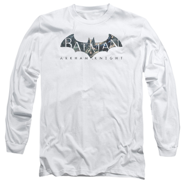 Batman - Arkham Descending Logo - Men's Long Sleeve T-Shirt Men's Long Sleeve T-Shirt Batman   