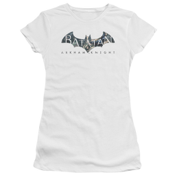 Batman - Arkham Descending Logo - Juniors T-Shirt Juniors T-Shirt Batman   