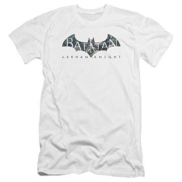 Batman - Arkham Descending Logo - Men's Premium Slim Fit T-Shirt Men's Premium Slim Fit T-Shirt Batman   