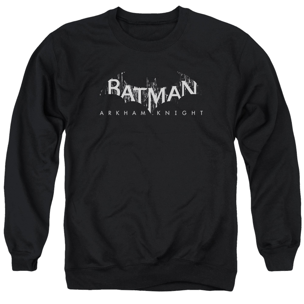 Batman - Arkham Ak Splinter Logo - Men's Crewneck Sweatshirt Men's Crewneck Sweatshirt Batman   