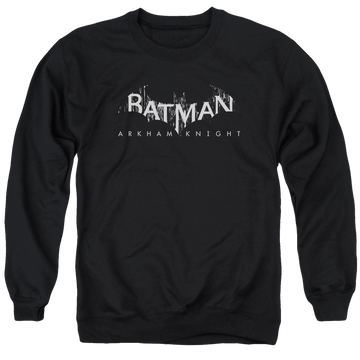 Batman - Arkham Ak Splinter Logo - Men's Crewneck Sweatshirt Men's Crewneck Sweatshirt Batman   