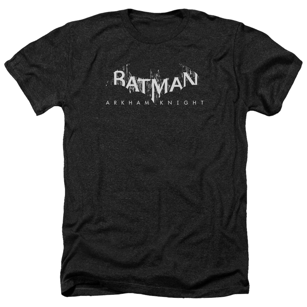 Batman - Arkham Ak Splinter Logo - Men's Heather T-Shirt Men's Heather T-Shirt Batman   