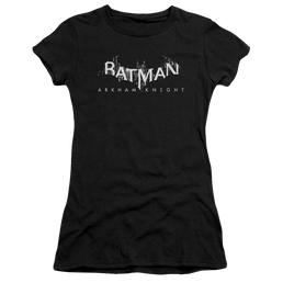 Batman - Arkham Ak Splinter Logo - Juniors T-Shirt Juniors T-Shirt Batman   
