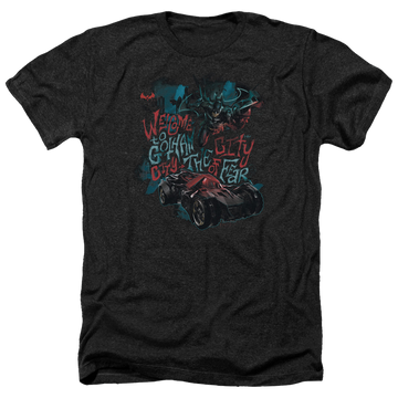 Batman - Arkham City Of Fear - Men's Heather T-Shirt Men's Heather T-Shirt Batman   