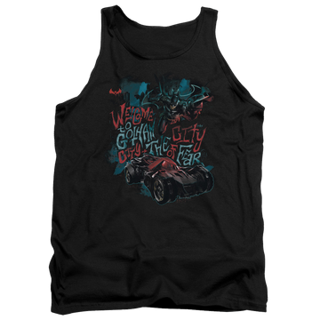 Batman - Arkham City Of Fear Men's Tank Men's Tank Batman   