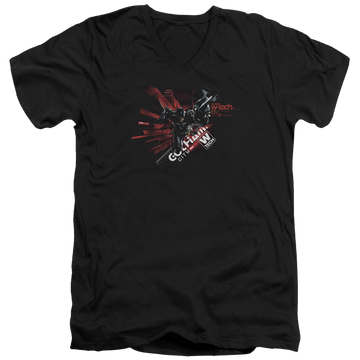 Batman - Arkham Ak Tech - Men's V-Neck T-Shirt Men's V-Neck T-Shirt Batman   