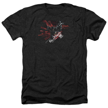 Batman - Arkham Ak Tech - Men's Heather T-Shirt Men's Heather T-Shirt Batman   