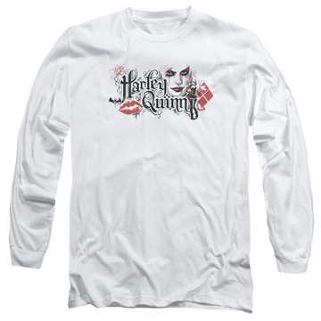 Batman - Arkham Lips - Men's Long Sleeve T-Shirt Men's Long Sleeve T-Shirt Batman   