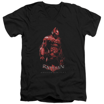 Batman - Arkham Knight - Men's V-Neck T-Shirt Men's V-Neck T-Shirt Batman   