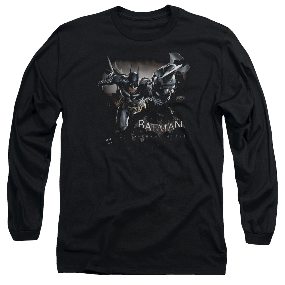 Batman - Arkham Grapple - Men's Long Sleeve T-Shirt Men's Long Sleeve T-Shirt Batman   