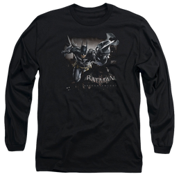 Batman - Arkham Grapple - Men's Long Sleeve T-Shirt Men's Long Sleeve T-Shirt Batman   