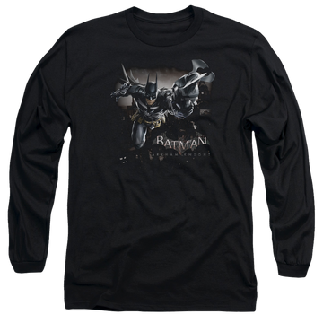 Batman - Arkham Grapple - Men's Long Sleeve T-Shirt Men's Long Sleeve T-Shirt Batman   
