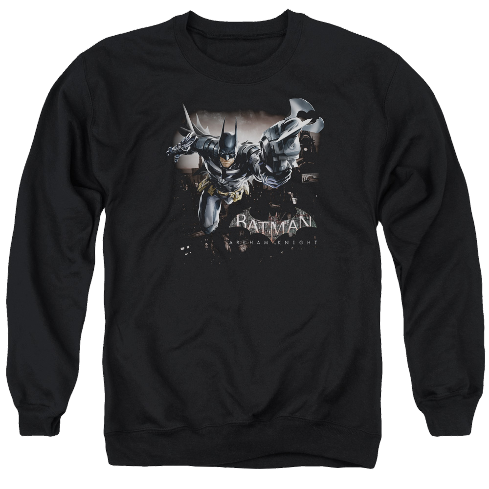 Batman - Arkham Grapple - Men's Crewneck Sweatshirt Men's Crewneck Sweatshirt Batman   