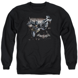 Batman - Arkham Grapple - Men's Crewneck Sweatshirt Men's Crewneck Sweatshirt Batman   