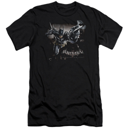 Batman - Arkham Grapple - Men's Premium Slim Fit T-Shirt Men's Premium Slim Fit T-Shirt Batman   