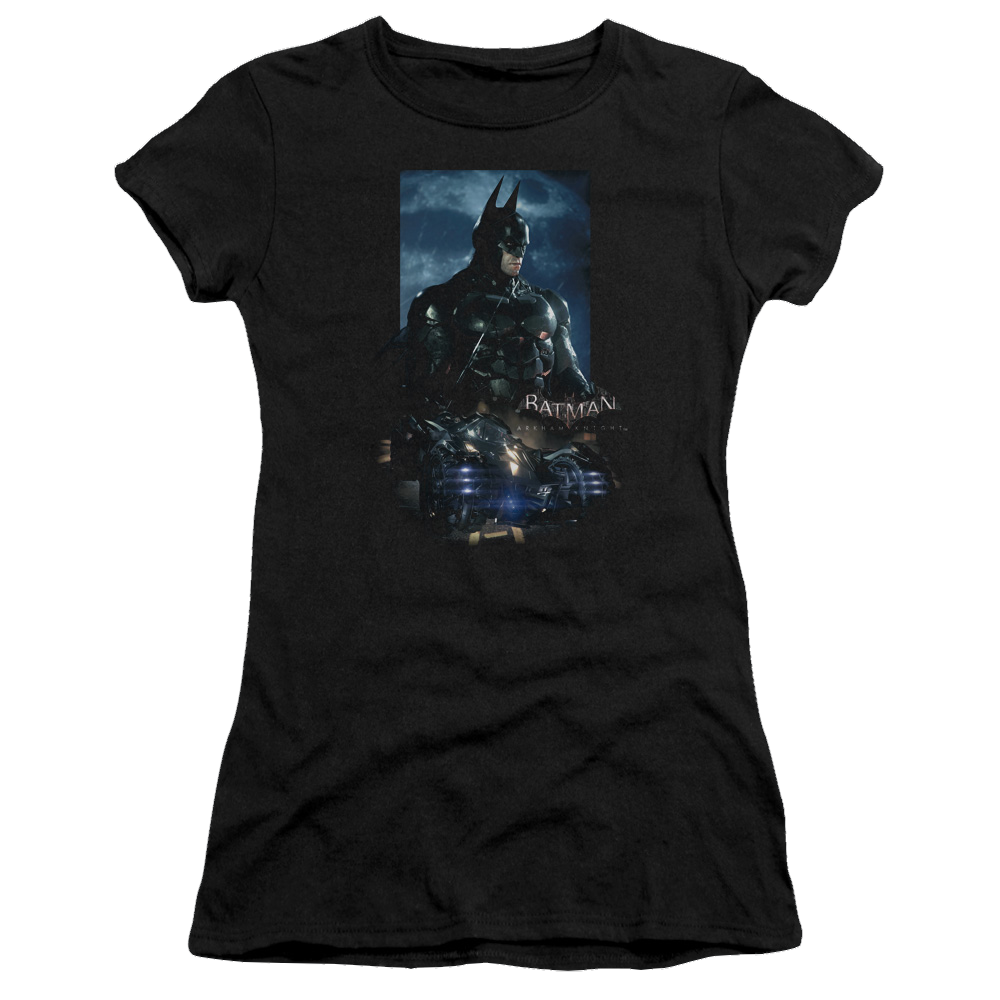 Batman - Arkham Batmobile - Juniors T-Shirt Juniors T-Shirt Batman   