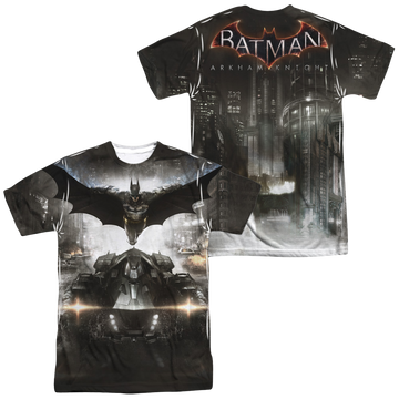 Batman - Arkham Poster Men's All Over Print T-Shirt Men's All-Over Print T-Shirt Batman   