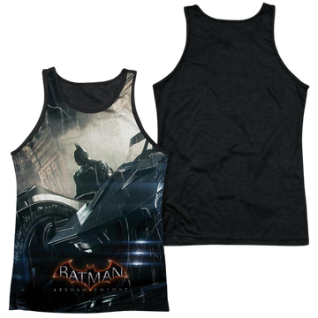 Batman - Arkham Into The Night Men's Black Back Tank Men's Black Back Tank Batman   