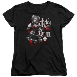 Batman - Arkham Dice - Women's T-Shirt Women's T-Shirt Harley Quinn   