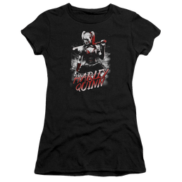 Batman - Arkham Quinn City - Juniors T-Shirt Juniors T-Shirt Harley Quinn   