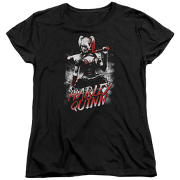Batman - Arkham Quinn City - Women's T-Shirt Women's T-Shirt Harley Quinn   