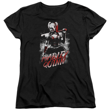 Batman - Arkham Quinn City - Women's T-Shirt Women's T-Shirt Harley Quinn   