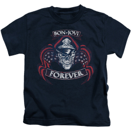 Bon Jovi Forever Skull - Kid's T-Shirt Kid's T-Shirt (Ages 4-7) Bon Jovi   