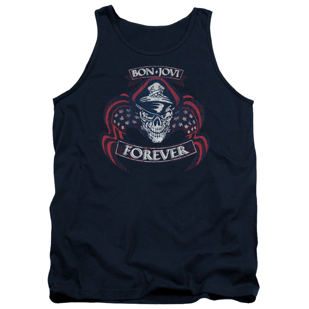 Bon Jovi Forever Skull - Men's Tank Top Men's Tank Bon Jovi   