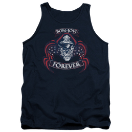 Bon Jovi Forever Skull - Men's Tank Top Men's Tank Bon Jovi   