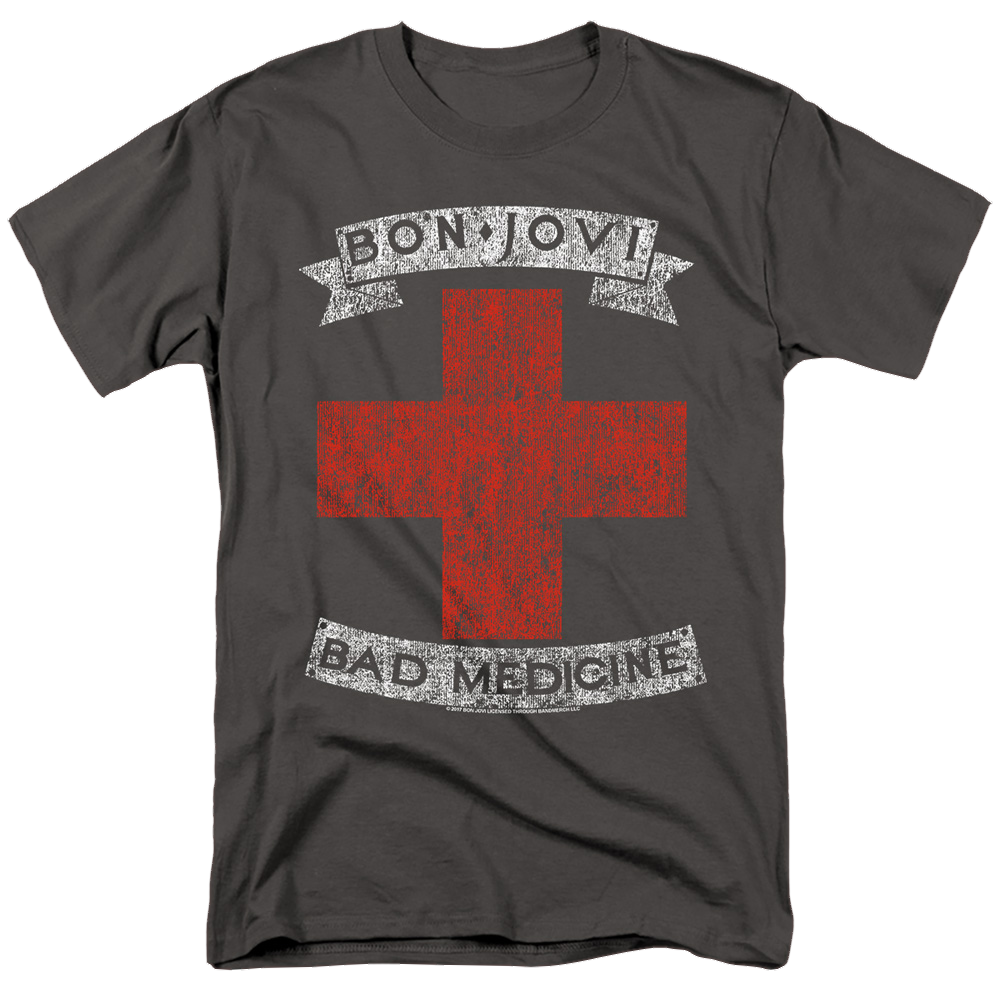 Bon Jovi Bad Medicine - Men's Regular Fit T-Shirt Men's Regular Fit T-Shirt Bon Jovi   