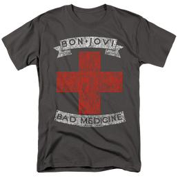 Bon Jovi Bad Medicine - Men's Regular Fit T-Shirt Men's Regular Fit T-Shirt Bon Jovi   