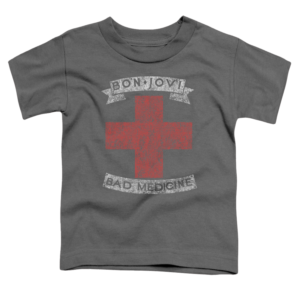 Bon Jovi Bad Medicine - Toddler T-Shirt Toddler T-Shirt Bon Jovi   