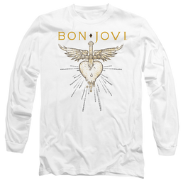 Bon Jovi Greatest Hits - Men's Long Sleeve T-Shirt Men's Long Sleeve T-Shirt Bon Jovi   
