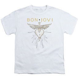 Bon Jovi Greatest Hits - Youth T-Shirt Youth T-Shirt (Ages 8-12) Bon Jovi   