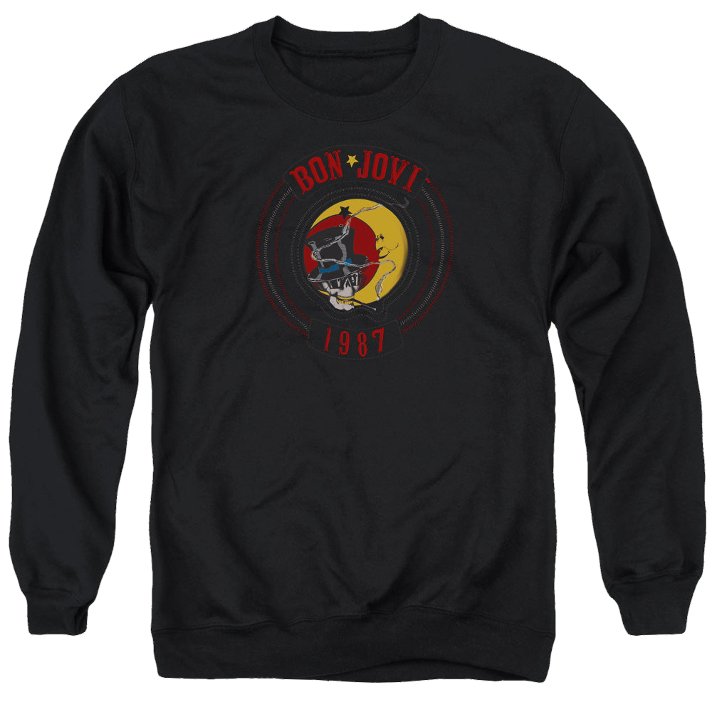 Bon Jovi 1987 - Men's Crewneck Sweatshirt Men's Crewneck Sweatshirt Bon Jovi   