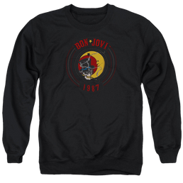 Bon Jovi 1987 - Men's Crewneck Sweatshirt Men's Crewneck Sweatshirt Bon Jovi   