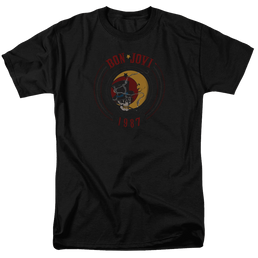 Bon Jovi 1987 - Men's Regular Fit T-Shirt Men's Regular Fit T-Shirt Bon Jovi   