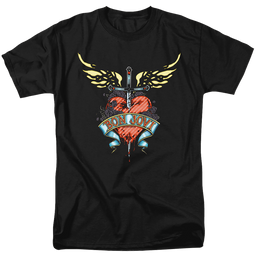 Bon Jovi Daggered - Men's Regular Fit T-Shirt Men's Regular Fit T-Shirt Bon Jovi   