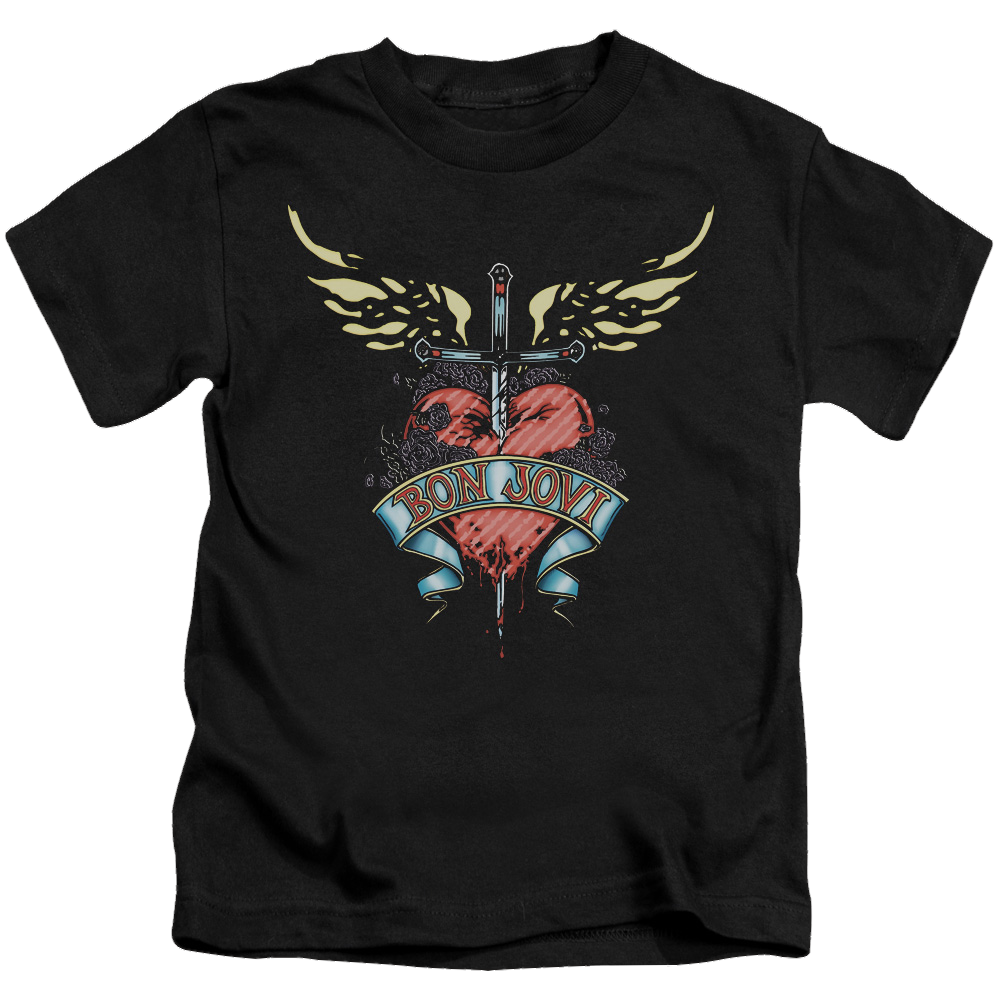 Bon Jovi Daggered - Kid's T-Shirt Kid's T-Shirt (Ages 4-7) Bon Jovi   