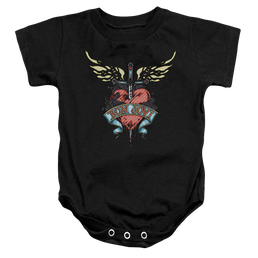 Bon Jovi Daggered - Baby Bodysuit Baby Bodysuit Bon Jovi   