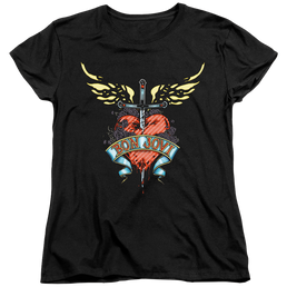 Bon Jovi Daggered - Women's T-Shirt Women's T-Shirt Bon Jovi   