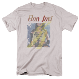 Bon Jovi Slippery When Wet Girl - Men's Regular Fit T-Shirt Men's Regular Fit T-Shirt Bon Jovi   